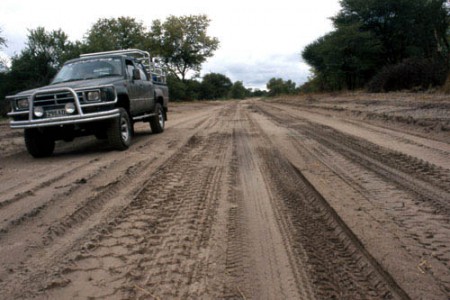 pista per la Moremi Reserve